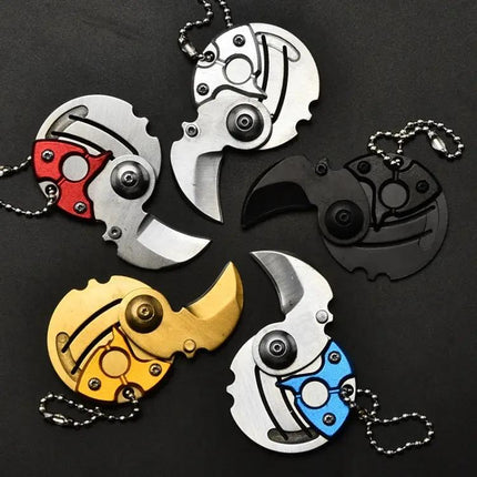 Portable Keychain Mini Folding Knife for Outdoor Use