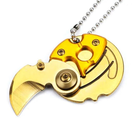 Portable Keychain Mini Folding Knife for Outdoor Use