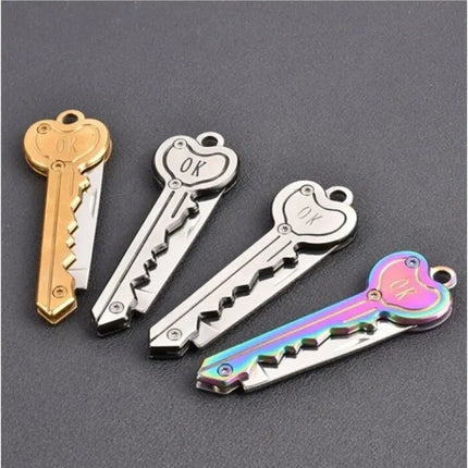 Practical Foldable Mini Key Knife for Outdoor and Everyday Tasks