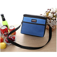 Insulated Travel Lunch Bag for Outdoor Leisure and Picnics