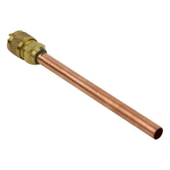 Gold Metal Core AC Refrigeration Access Valve - 12.30cm Length