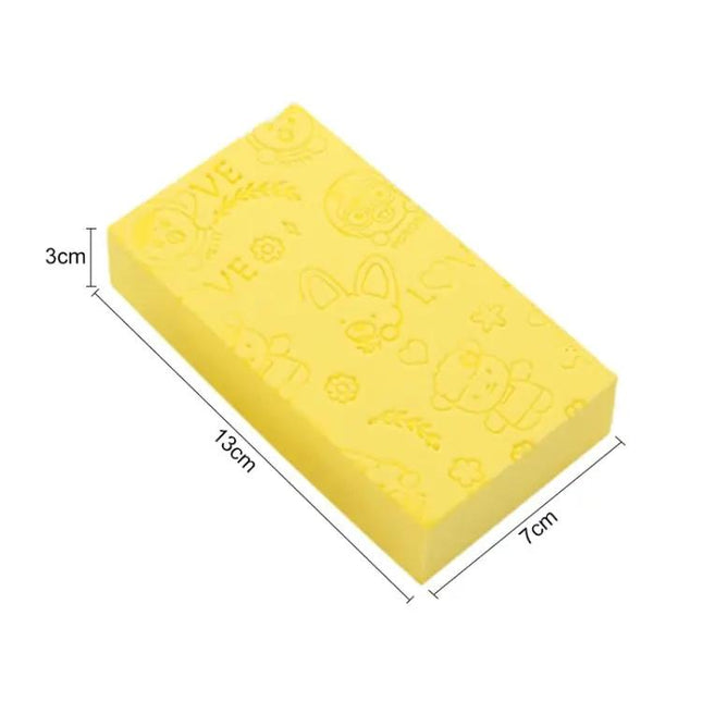 Soft Square Bath Sponge For Gentle Daily Use | Syndmart