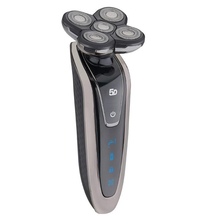 Rechargeable Waterproof Electric Shaver for Men with Trimming Function