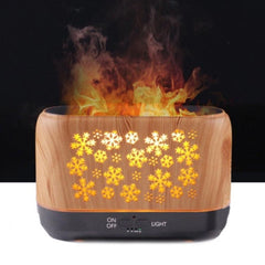 Colorful LED Flame Effect Humidifier and Incense Diffuser