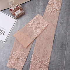 Lace Cuff Sun Protection Sleeves for Women - Spring/Summer Wear