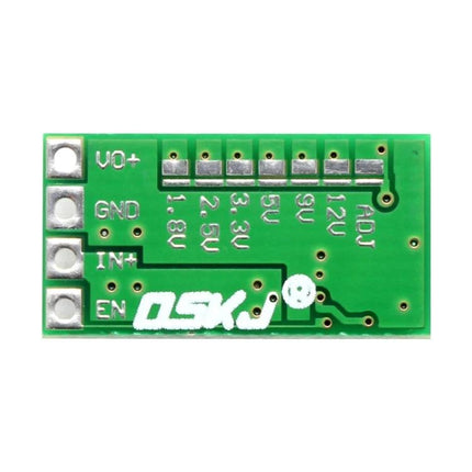 Compact DC-DC Step-Down Voltage Converter for Automotive Use compact adjustable 4.5-24V regulator module for stabilizing automotive LED electronics