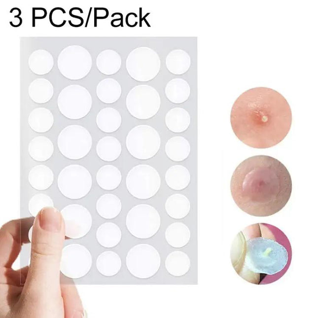 Acne Patch Kit For Pimples, Invisible Hydrocolloid Patches, 24 Count