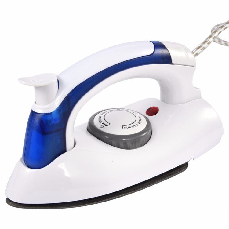 Compact Travel Steam Iron with Foldable Design and Teflon Baseplate - 3 Heat Settings for Home and On-the-Go Use