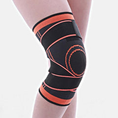 Genouillères de soutien pour le fitness, la course à pied, le cyclisme, en nylon élastique, coussinet de compression pour le sport