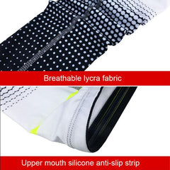 Men's Compression Arm Sleeves for Sports - UV Shielding and Sweat Management