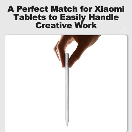 Xiaomi Stylus Pen 2 for Drawing and Writing on Mi Pad Tablets held by hand for precise notes and sketches