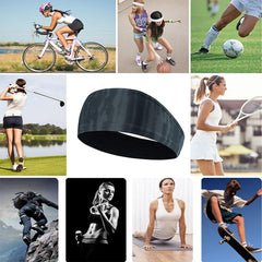 Bandeau absorbant pour le cyclisme, le yoga, le sport, la transpiration, pour hommes et femmes