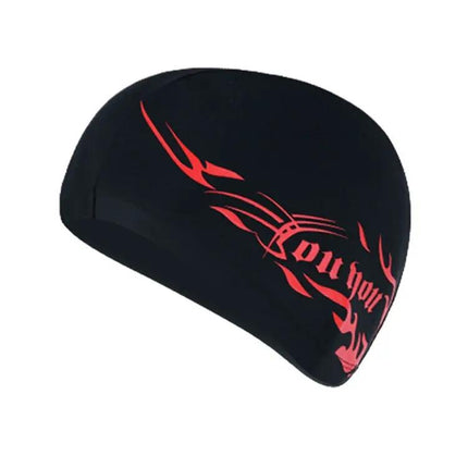 Unisex Spandex Swimming Cap Breathable Stretchy Adult | Syndmart