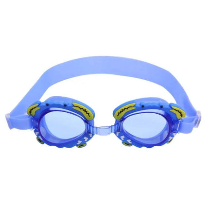 Kids 4-in-1 Swim Set Silicone Goggles Printed Cap Earplugs | Syndmart