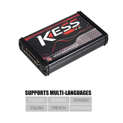 Handy Device for Routine Vehicle Maintenance and Care - compact OBD2 diagnostic reader showing multi-language support
