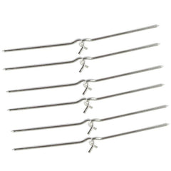 Lightweight Aluminum Tent Stakes - 10 Pack Outdoor Camping Ground Pins