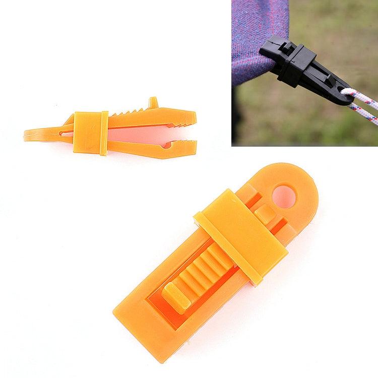 Heavy-Duty Tent Clip with Sliding Lock for Secure Awnings and Tarpaulins