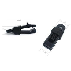 Heavy-Duty Tent Clip with Sliding Lock for Secure Awnings and Tarpaulins