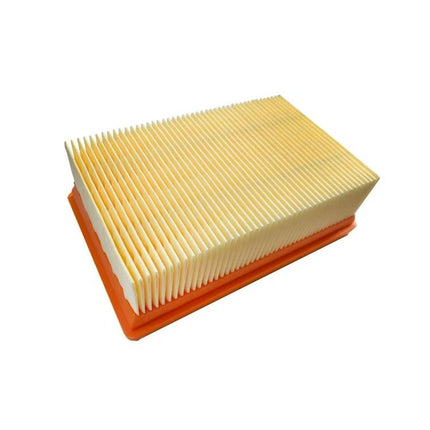 Replacement Filters for Karcher MV4 and MV5 Vacuum Cleaners, 2-Pack - pleated rectangular air filter with orange frame for MV4/MV5