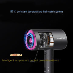 Mingge T1 1800W Professional Fast-Drying Cold Hot Air Folding Hair Dryer