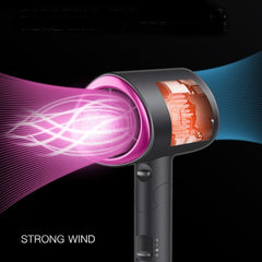 Mingge T1 1800W Professional Fast-Drying Cold Hot Air Folding Hair Dryer