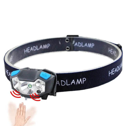 Usb Rechargeable Waterproof Headlight For Night Fishing - compact aluminum headlamp with adjustable strap, USB rechargeable 1000mAh battery for hands‑free night fishing