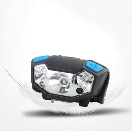 Usb Rechargeable Waterproof Headlight For Night Fishing - compact aluminum alloy headlamp with USB 1000mAh battery, waterproof hands-free light for night fishing