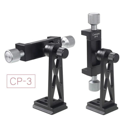 A Handy Tripod Clip for Daily Mobile Phone Mounting Solutions - adjustable CP-3 phone tripod clip for steady videos and hands-free calls