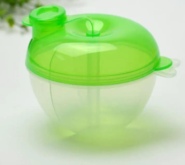 Baby Milk Powder Dispenser 3-Layer Travel Box On-The-Go