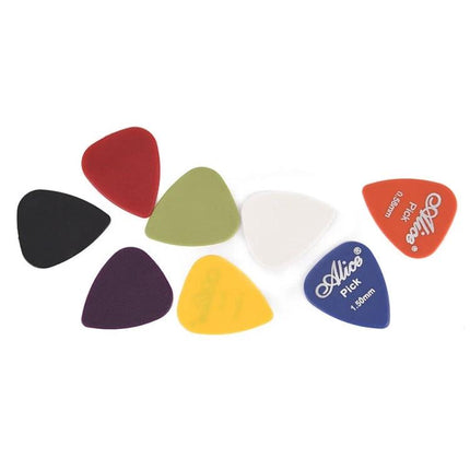 Essential Guitar Picks for Daily Music Practice at Home - assorted colorful guitar picks for acoustic and electric practice