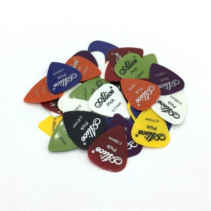 Essential Guitar Picks for Daily Music Practice at Home - colorful assorted nylon guitar picks for acoustic and electric practice