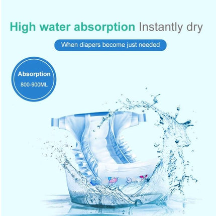 Pet Diapers for Daily Home Care of Dogs and Cats - high absorption waterproof pet diaper shown splashing in water