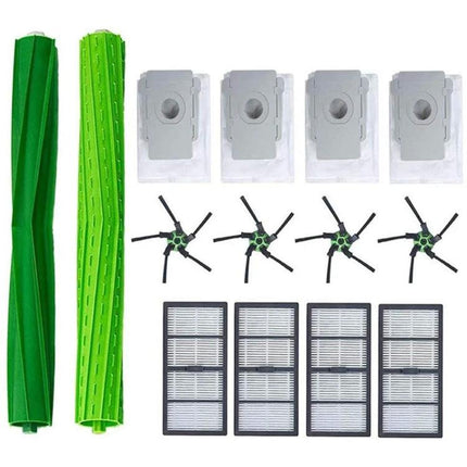 iRobot Compatible Sweeping and Side Brush Replacement Set for Home Cleaning - replacement brushes, filters, and rollers for Roomba S9/S9+