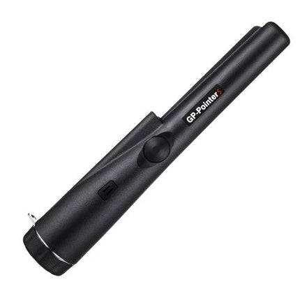 Handheld Metal Detector for Gold and Treasure Pinpointing - compact black GP-Pointers pinpointer with vibration and sound alerts for beach and field searches