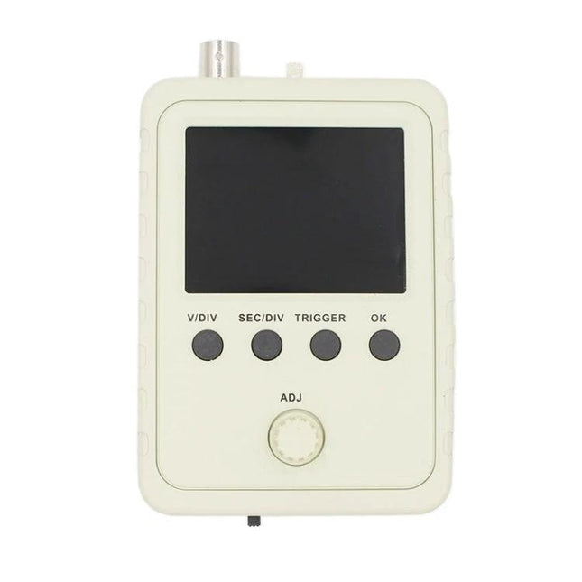 Compact Oscilloscope for Electronic Signal Measurement and Testing handheld unit with screen and control buttons for hobbyists and technicians