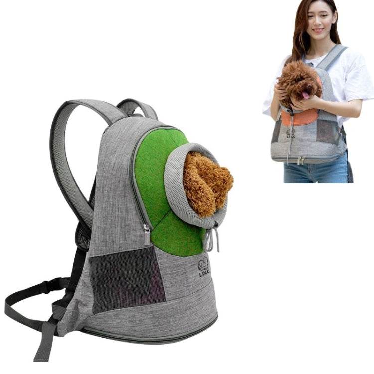 LDLC Chest Messenger Bag Pet Can Be Exposed Portable Backpack