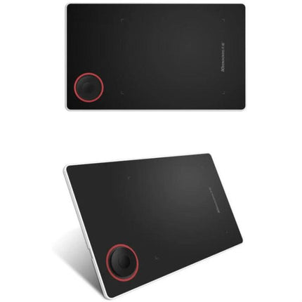 Tianmin G50 Digital Drawing and Writing Tablet for Online Use – compact black tablet with red-circled control dial for sketching and online collaboration