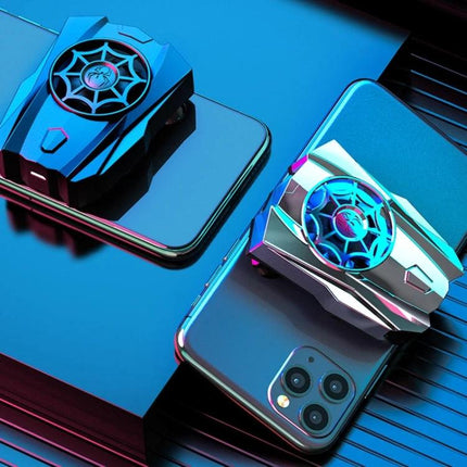 Compact Fan Cooler for Phones in Everyday Use - sleek clip-on phone fans cooling two smartphones during gaming and app use