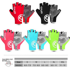 Gants d'extérieur GIYO à demi-doigts pour vélo de route et de montagne