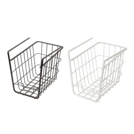 Closet Hanging Storage Basket For Closet Organization Black | Syndmart