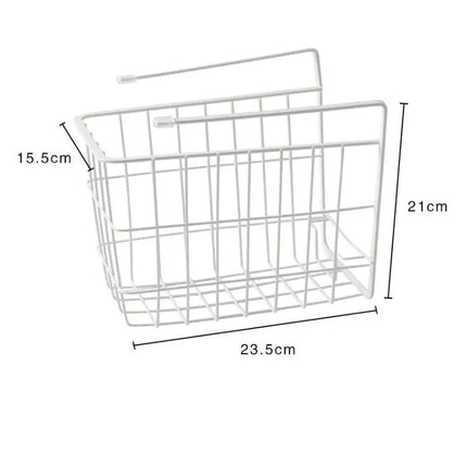 Closet Hanging Storage Basket For Closet Organization Black | Syndmart