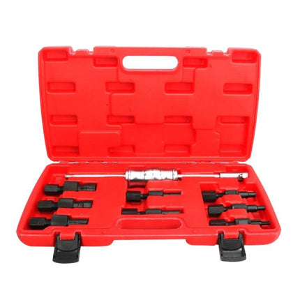 Handy Tool for Everyday Vehicle Maintenance and Repairs - bearing puller kit in red case for cars, trucks, motorcycles, easy clamp-and-turn removal