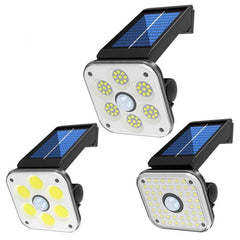 Eco-Friendly Solar Motion Sensor Wall Light for Outdoor Gardens and Pathways