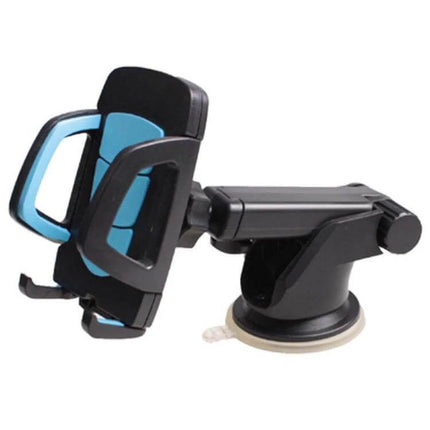 Car Phone Holder With Suction Cup Mount For Dashboard – compact adjustable dashboard/windshield phone holder with 62mm suction cup, 60x100mm housing, ABS/PP/PVC