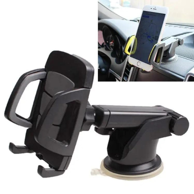 Car Phone Holder With Suction Cup Mount For Dashboard | Syndmart
