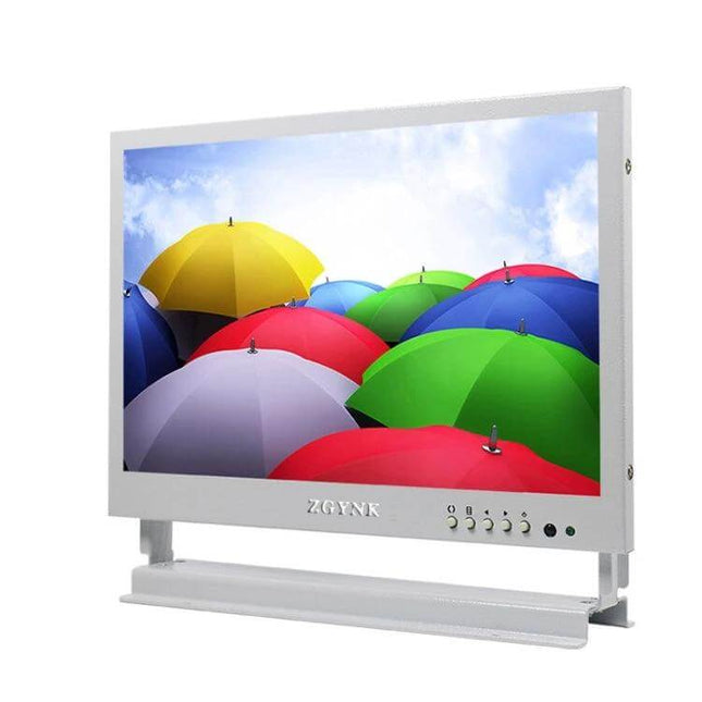 ZGYNK Ear Wax Removal Device with 10-Inch LCD Screen showing 10-inch display with colorful umbrella image for clear at-home ear cleaning visualization