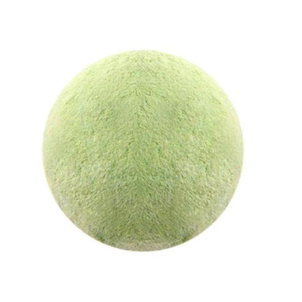 Set of Colorful Bath Bombs for Everyday Home Relaxation - single light green handcrafted bath bomb with gentle fizz for calming soak