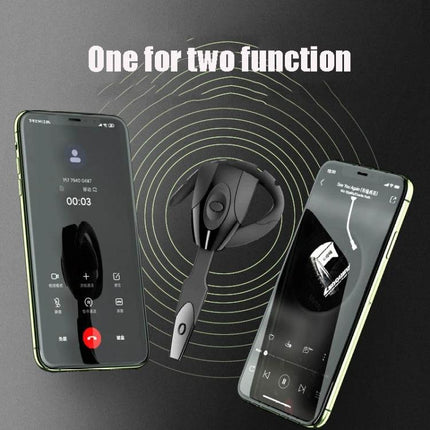 Single Ear Bluetooth Earphone With Ear Hook For Calls, PS3 Bluetooth 5.0 scorpion single-ear headset for hands-free calls