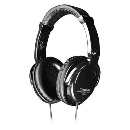 Takstar Wired Computer Headset With Microphone For Calls black over-ear wired headset with 50mm drivers and 3.5mm cable