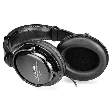 Takstar Wired Computer Headset With Microphone For Calls black over-ear wired headset with 50mm drivers and padded headband